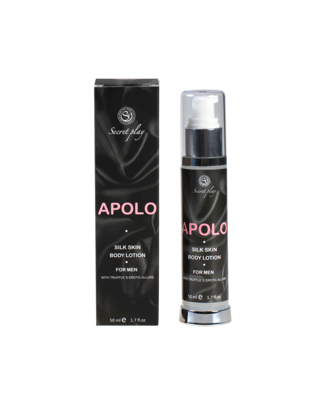 SECRETPLAY APOLO LOCION PIEL DE SEDA PARA HOMBRES 50 ML SECRETPLAY APOLO LOCION PIEL DE SEDA PARA HOMBRES 50 ML