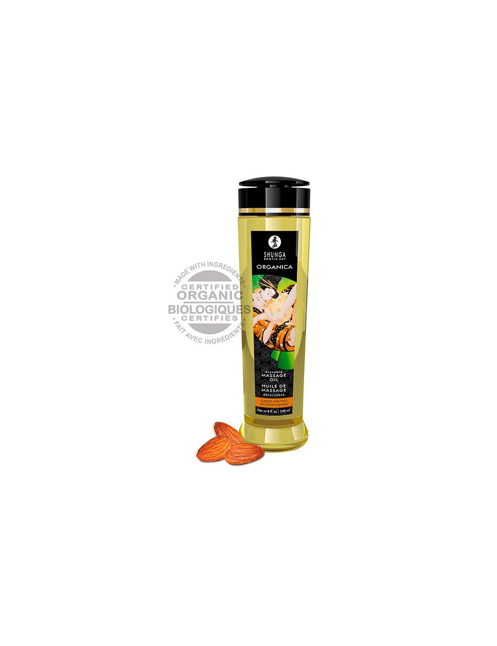SHUNGA ACEITE COMESTIBLE DE MASAJE EROTICO ORGANICA 240ML SHUNGA ACEITE COMESTIBLE DE MASAJE EROTICO ORGANICA 240ML
