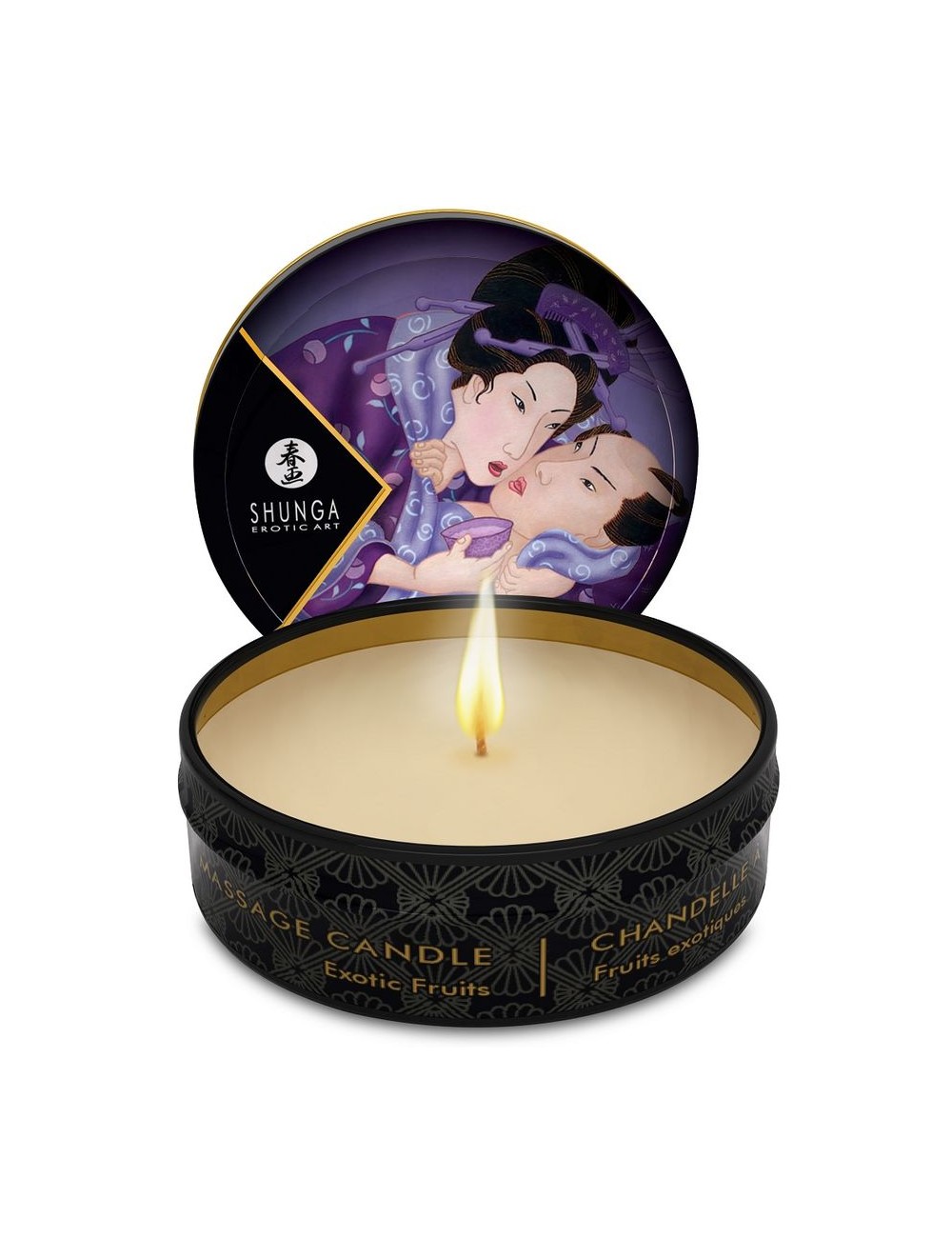 SHUNGA MINI CARESS BY CANDELIGHT VELA MASAJE FRUTAS EXOTICAS 30ML SHUNGA MINI CARESS BY CANDELIGHT VELA MASAJE FRUTAS EXOTICAS 30ML