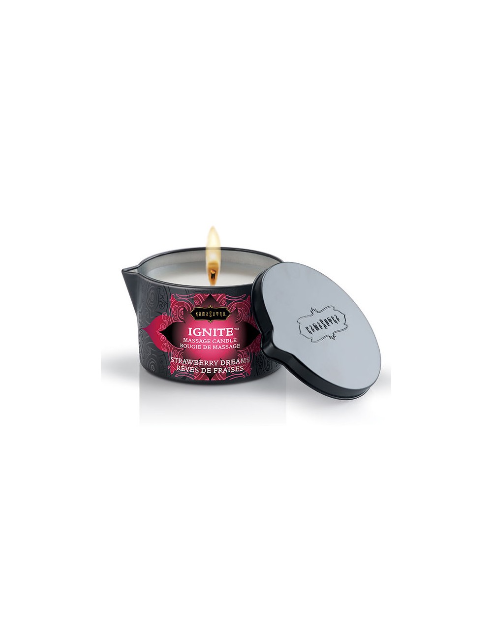 KAMASUTRA VELA DE MASAJE SUEÑOS DE FRESA 170 GR