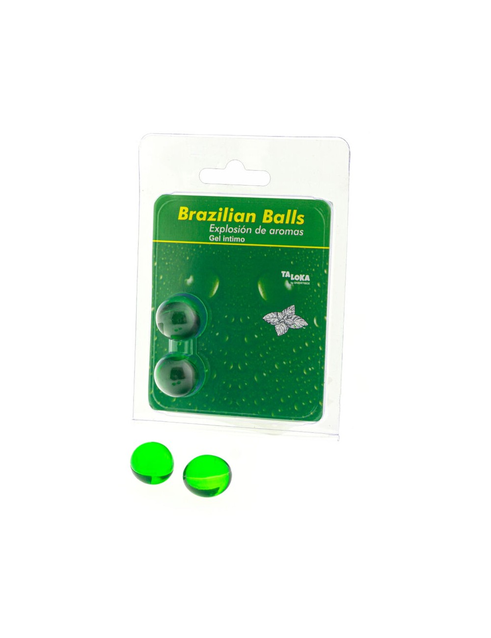 TALOKA - BRAZILIAN BALLS GEL ÍNTIMO MENTA 2 BOLAS TALOKA - BRAZILIAN BALLS GEL ÍNTIMO MENTA 2 BOLAS
