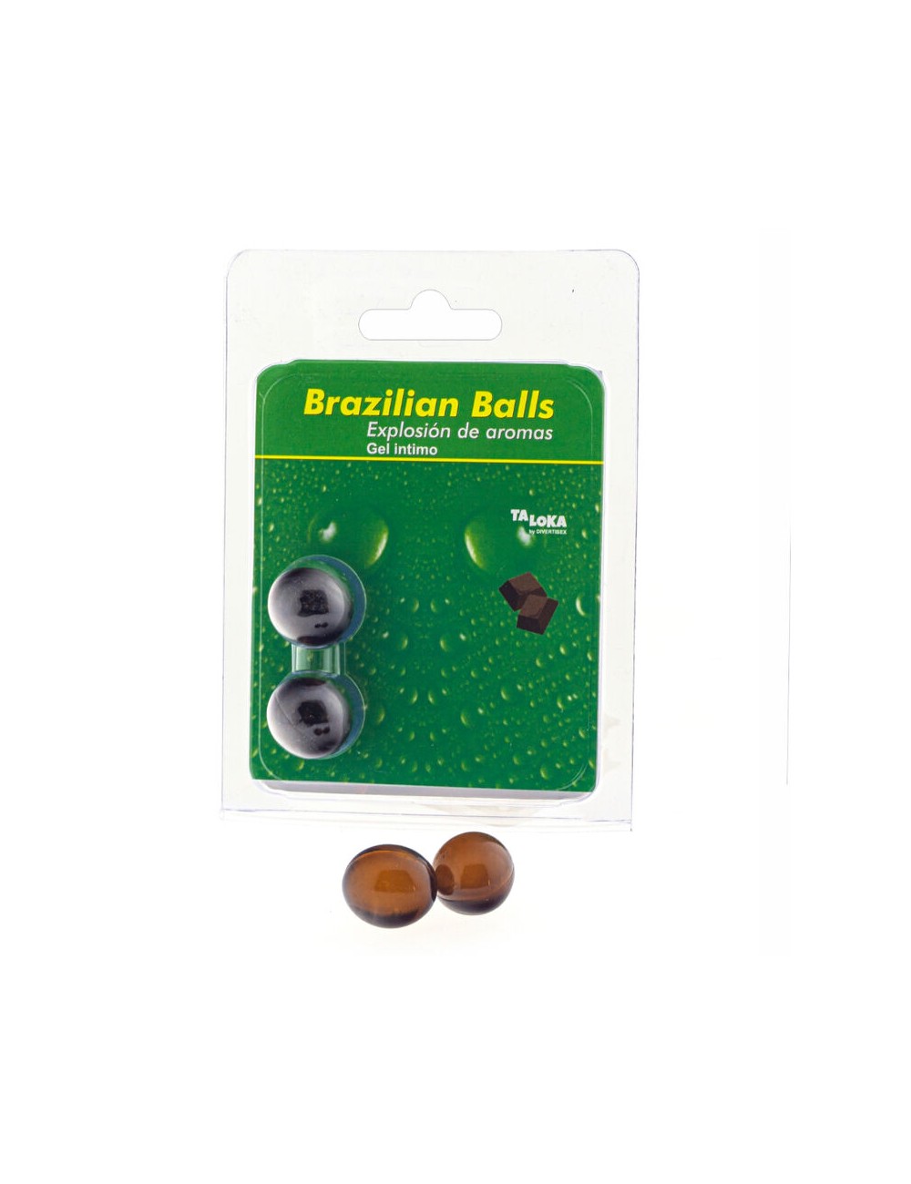 TALOKA - BRAZILIAN BALLS GEL ÍNTIMO CHOCOLATE 2 BOLAS TALOKA - BRAZILIAN BALLS GEL ÍNTIMO CHOCOLATE 2 BOLAS