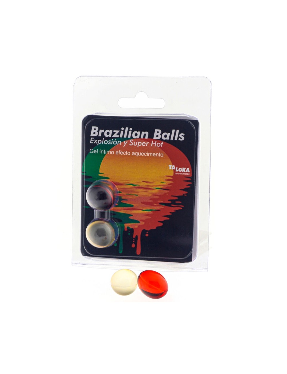 TALOKA - BRAZILIAN BALLS GEL EXCITANTE EFECTO SUPER CALIENTE 2 BOLAS TALOKA - BRAZILIAN BALLS GEL EXCITANTE EFECTO SUPER CALIENTE 2 BOLAS