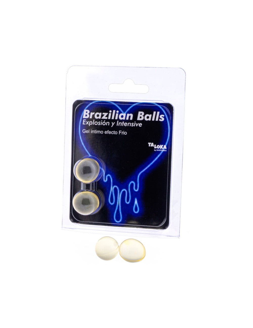 TALOKA - BRAZILIAN BALLS GEL EXCITANTE EFECTO FRIO Y VIBRACIÓN 2 BOLAS TALOKA - BRAZILIAN BALLS GEL EXCITANTE EFECTO FRIO Y VIBRACIÓN 2 BOLAS