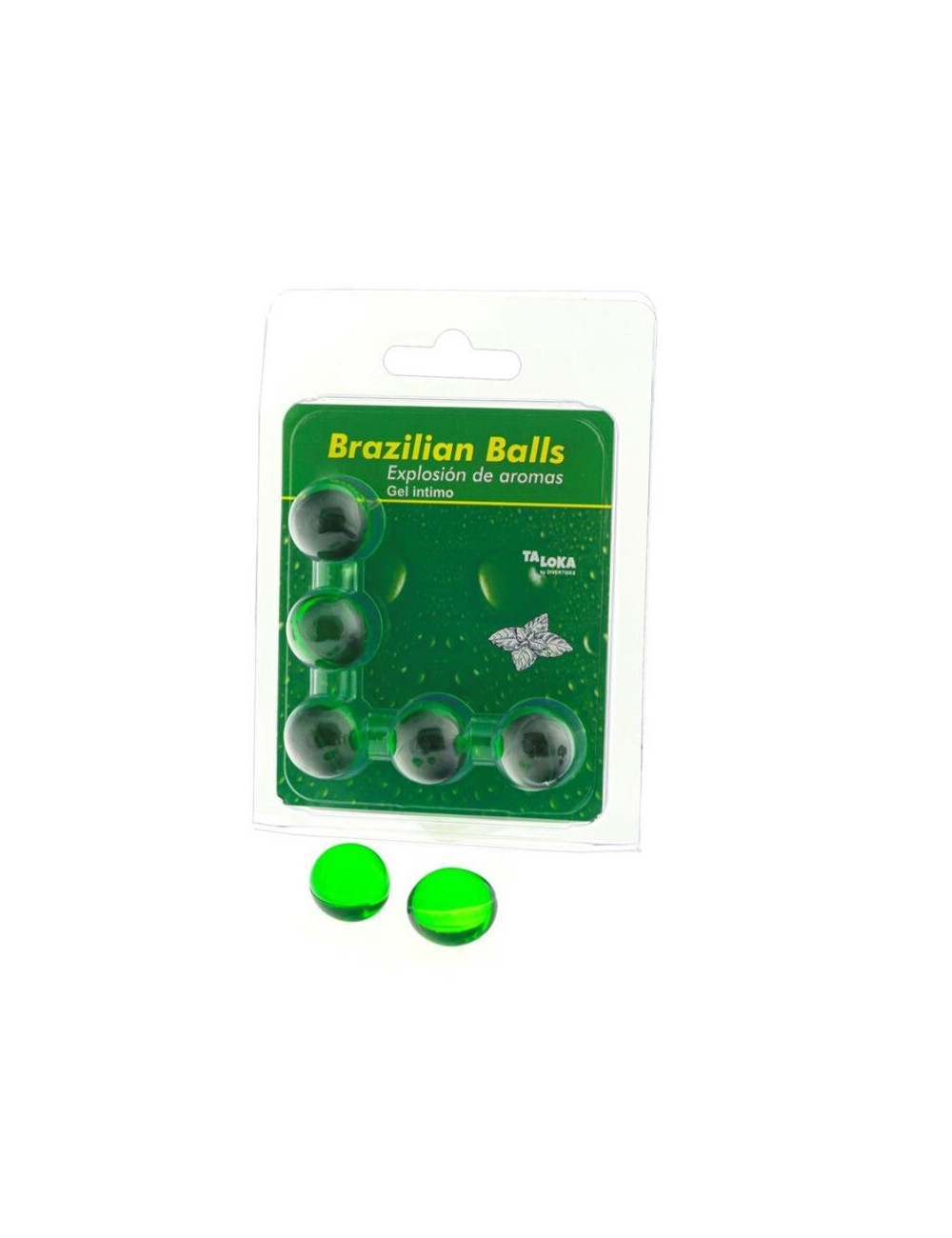 TALOKA - BRAZILIAN BALLS GEL ÍNTIMO MENTA 5 BOLAS