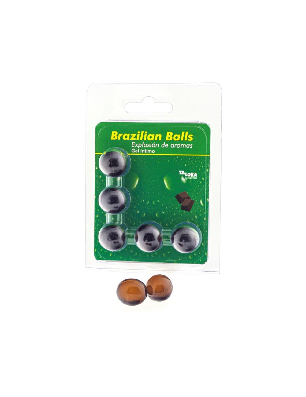 TALOKA - BRAZILIAN BALLS GEL ÍNTIMO CHOCOLATE 5 BOLAS TALOKA - BRAZILIAN BALLS GEL ÍNTIMO CHOCOLATE 5 BOLAS