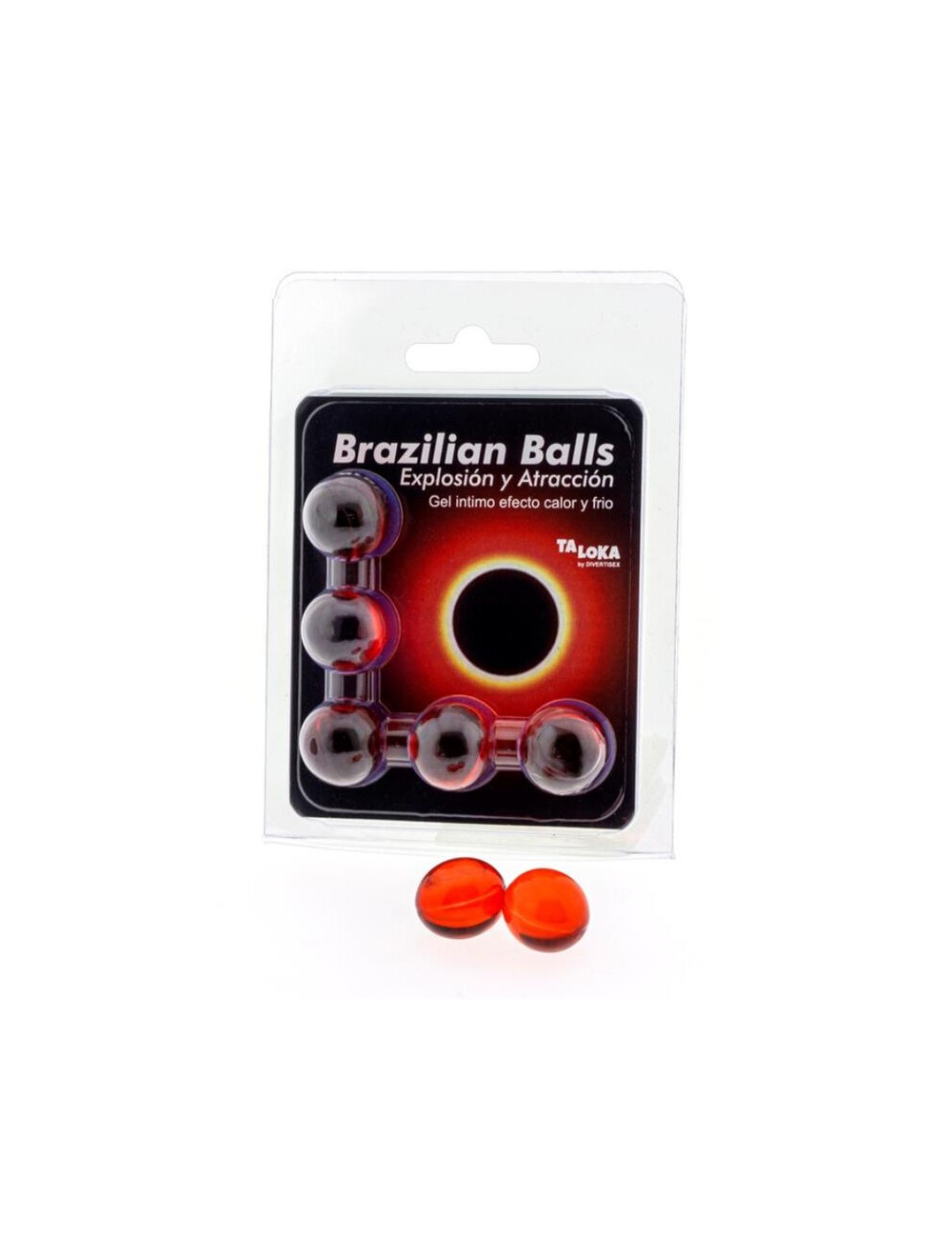 TALOKA - BRAZILIAN BALLS GEL EXCITANTE EFECTO CALOR Y FRÍO 5 BOLAS