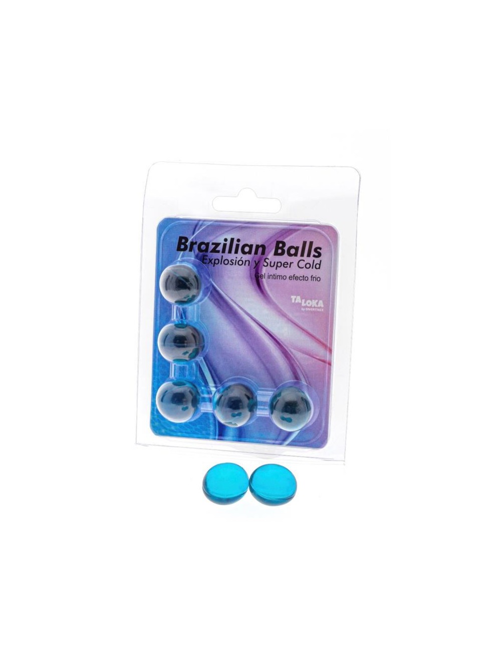 TALOKA - BRAZILIAN BALLS GEL EXCITANTE EFECTO FRÍO 5 BOLAS TALOKA - BRAZILIAN BALLS GEL EXCITANTE EFECTO FRÍO 5 BOLAS