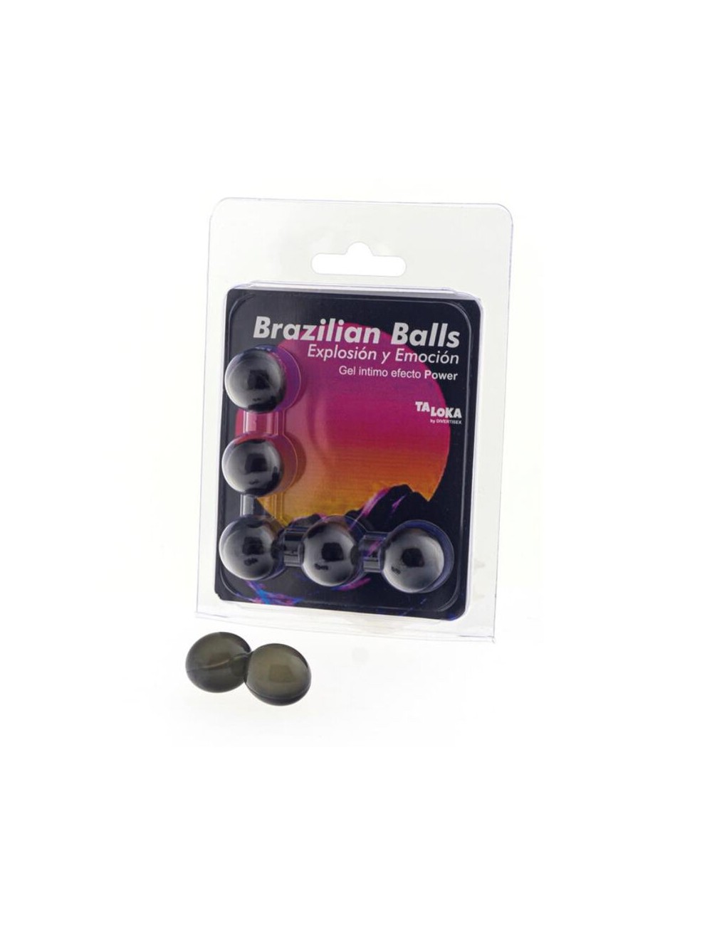 TALOKA - BRAZILIAN BALLS GEL EXCITANTE EFECTO POWER 5 BOLAS