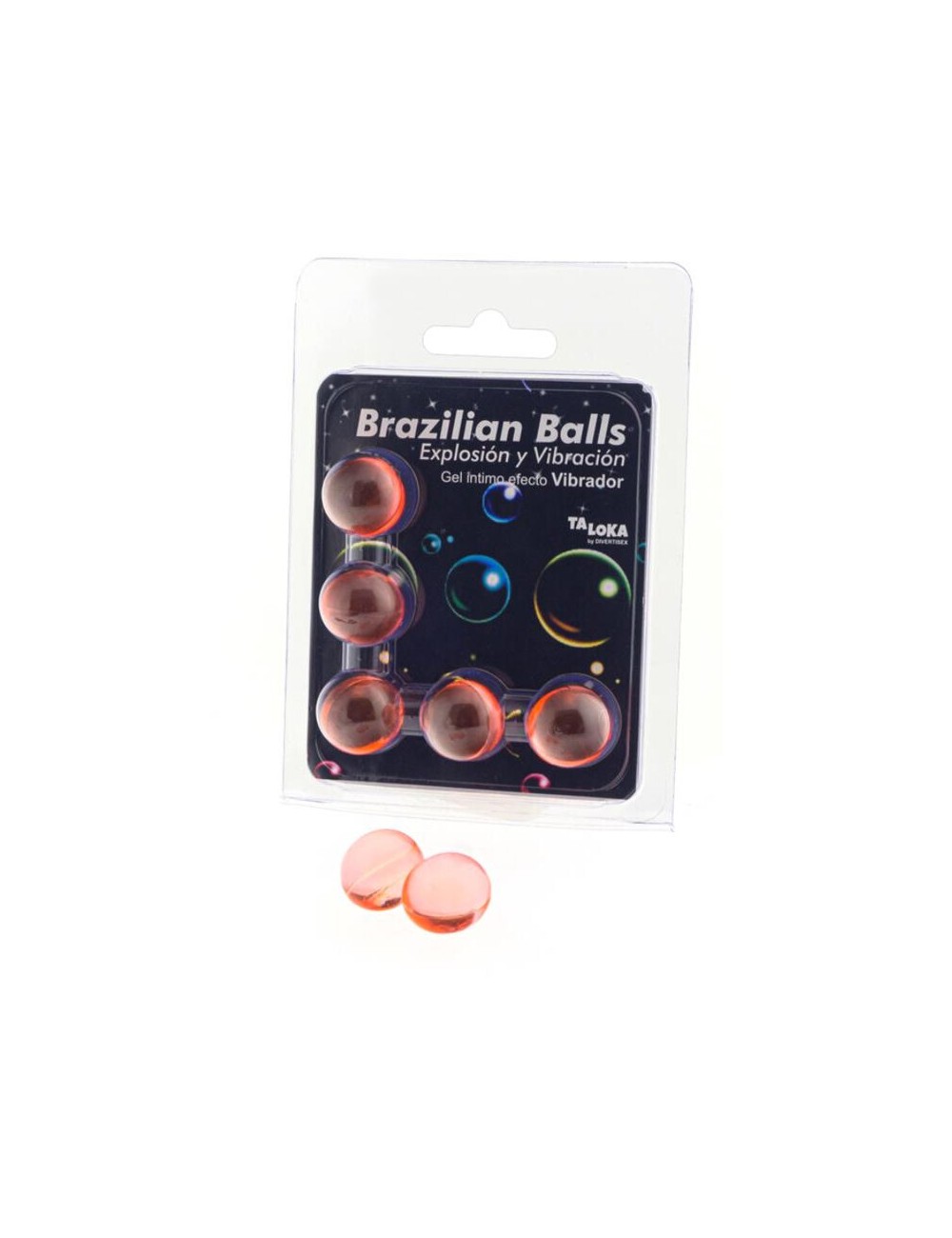 TALOKA - BRAZILIAN BALLS GEL EXCITANTE EFECTO VIBRACIÓN 5 BOLAS