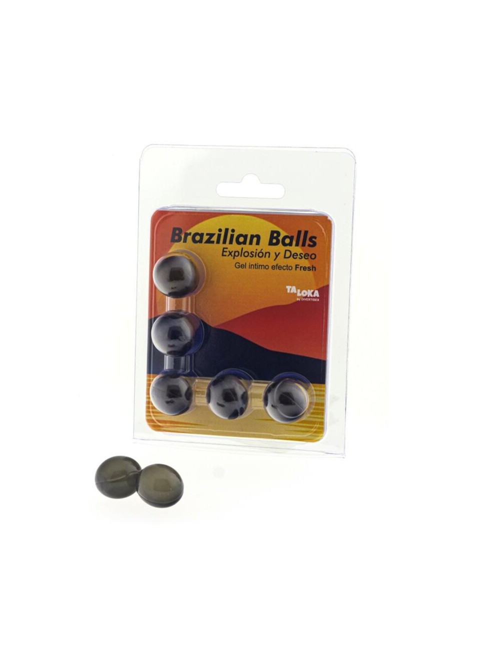 TALOKA - BRAZILIAN BALLS GEL EXCITANTE EFECTO FRESCOR 5 BOLAS TALOKA - BRAZILIAN BALLS GEL EXCITANTE EFECTO FRESCOR 5 BOLAS