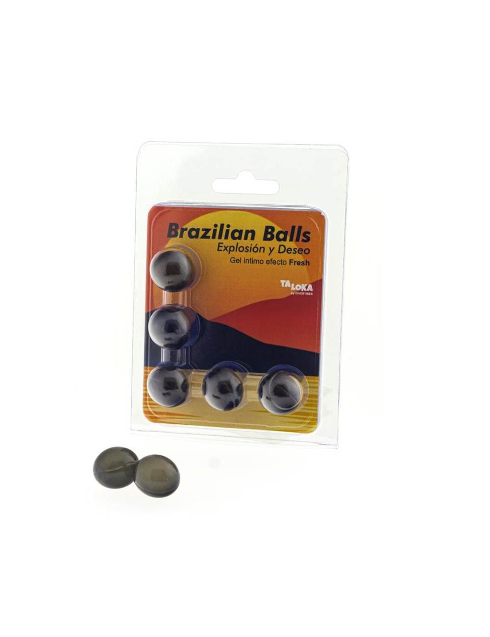 TALOKA - BRAZILIAN BALLS GEL EXCITANTE EFECTO FRESCOR 5 BOLAS