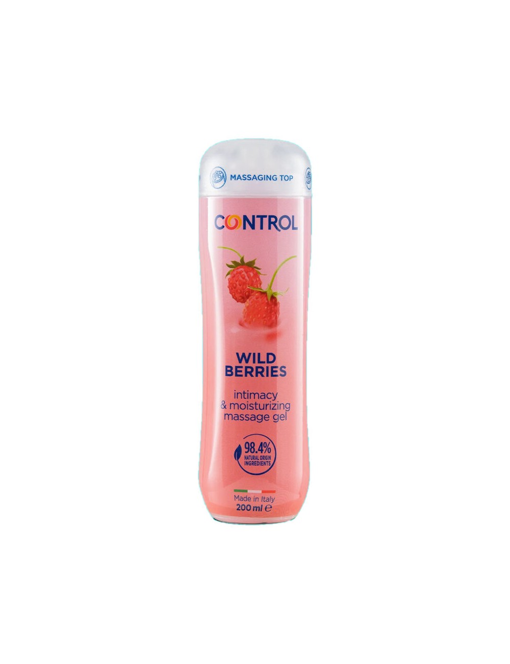 CONTROL GEL DE MASAJE 3 EN 1 WILD BERRIES 200 ML