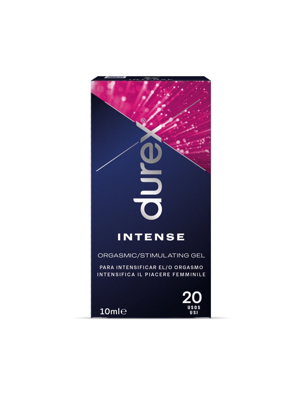 DUREX GEL LUBRICANTE INTENSE ORGASMIC 10ML DUREX GEL LUBRICANTE INTENSE ORGASMIC 10ML