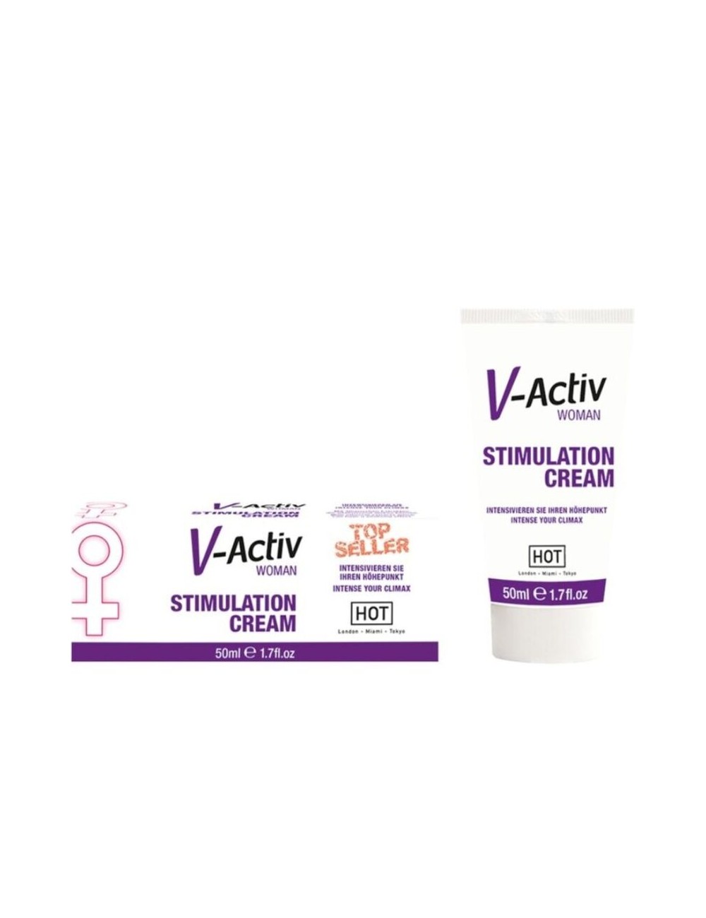 HOT - V-ACTIV CREMA ESTIMULADORA MUJER 50ML HOT - V-ACTIV CREMA ESTIMULADORA MUJER 50ML