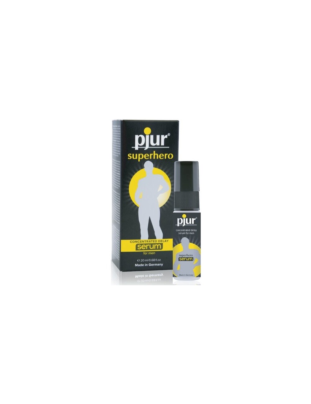 PJUR SUPERHERO SERUM RETARDANTE CONCENTRADO 20ML PJUR SUPERHERO SERUM RETARDANTE CONCENTRADO 20ML