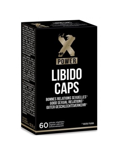 XPOWER LIBIDO CAPS COMPLEMENTO AUMENTO LIBIDO Y PLACER 60 UNIDADES