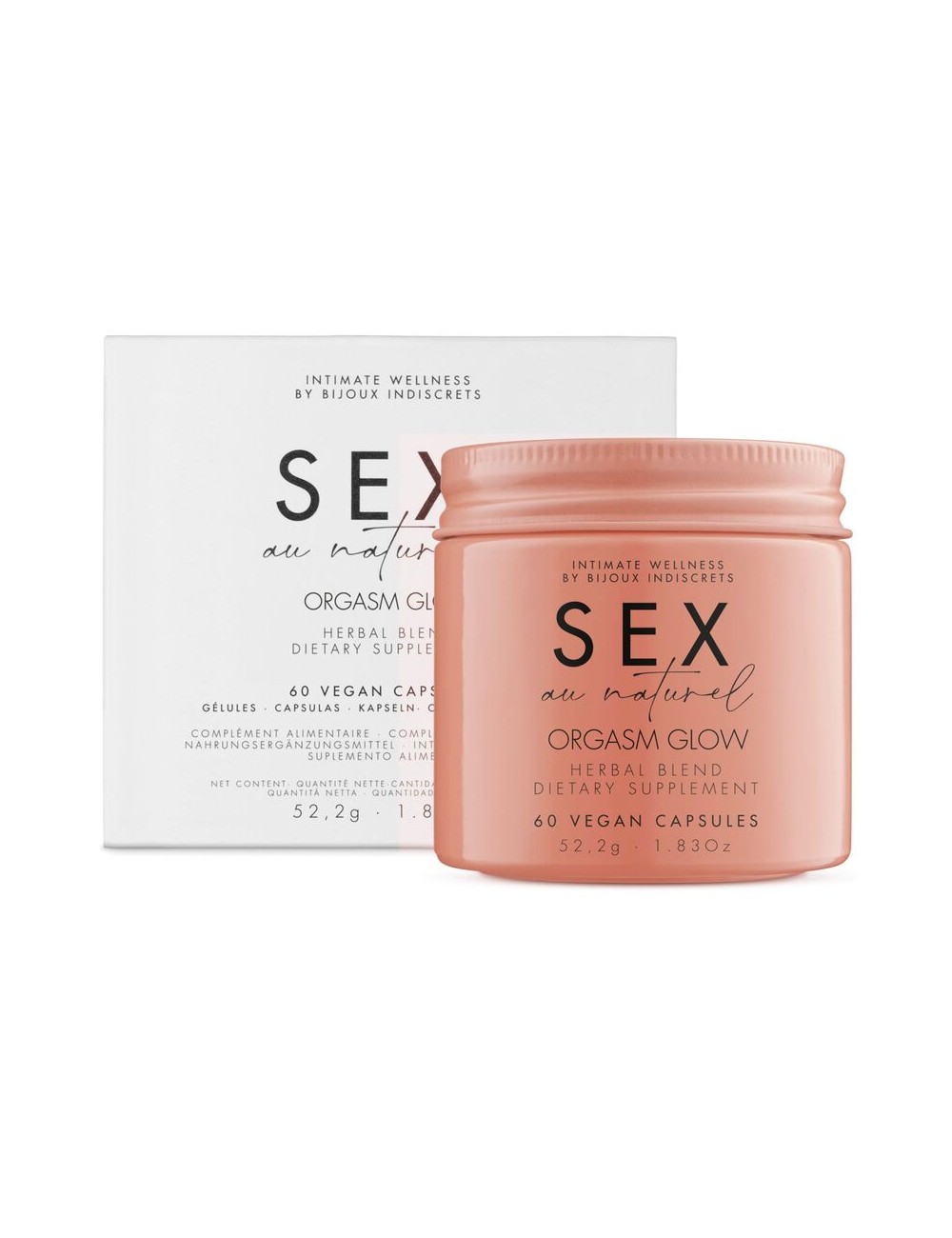 BIJOUX ORGASM GLOW COMPLEMENTO ALIMENTICIO 60 CAPSULAS