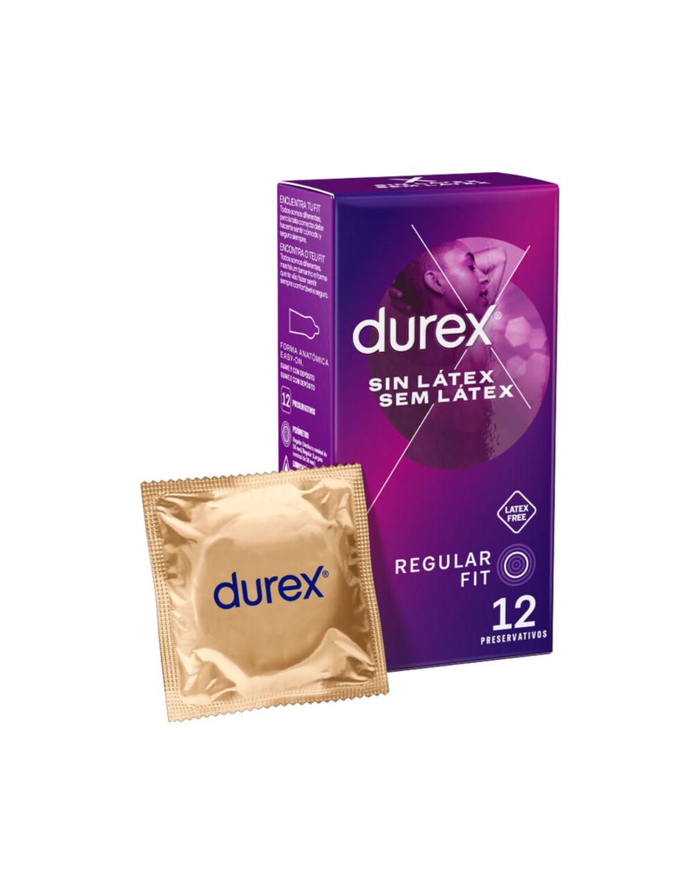 DUREX PRESERVATIVOS SIN LATEX 12 UDS