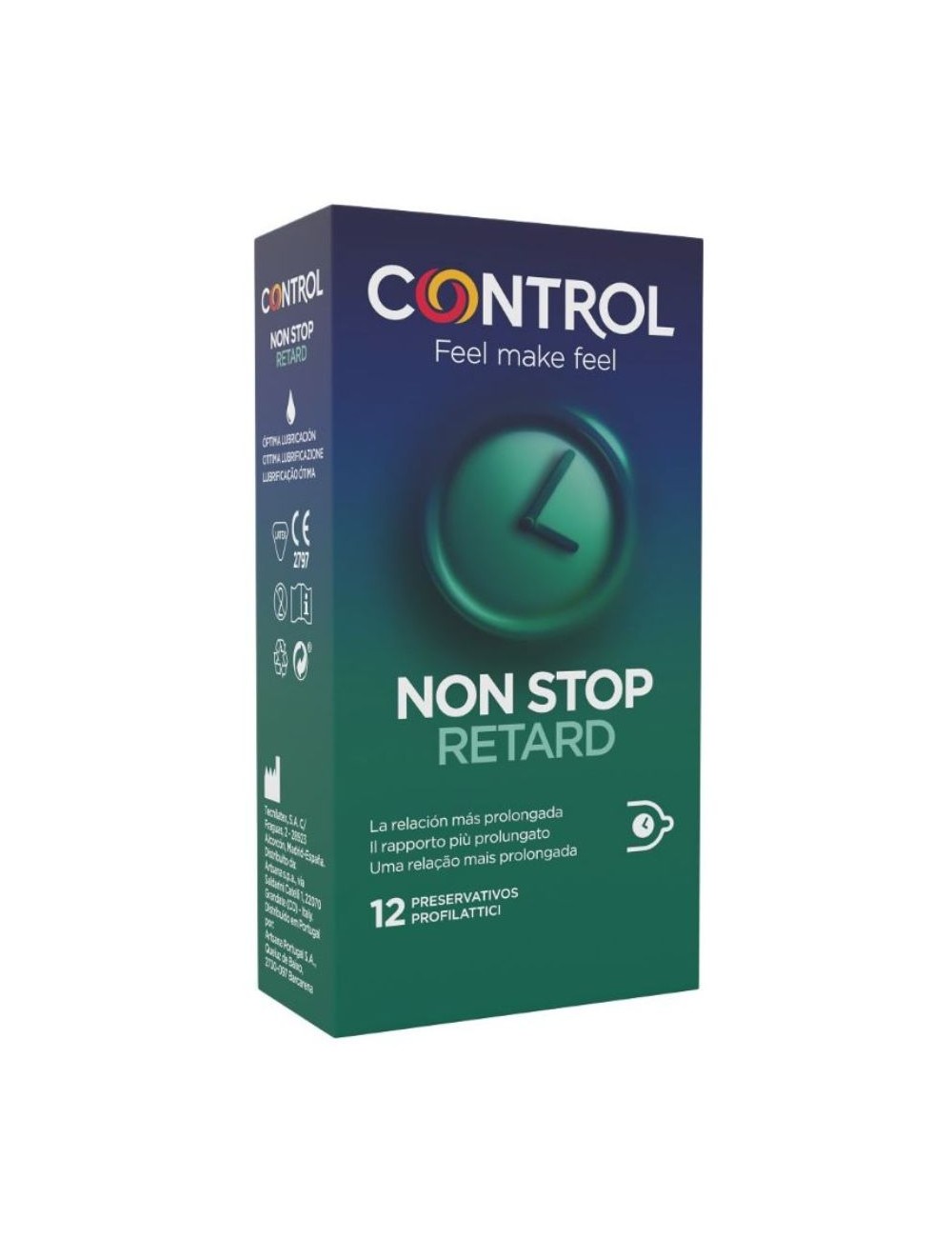 CONTROL NON STOP RETARD PRESERVATIVOS 12 UNIDADES