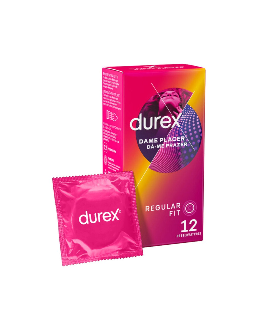 DUREX DAME PLACER 12 UDS DUREX DAME PLACER 12 UDS