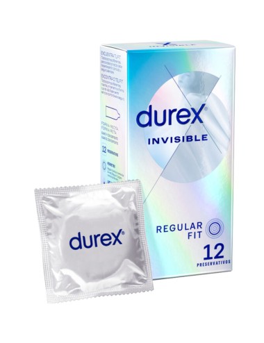 DUREX INVISIBLE EXTRA FINO 12 UDS