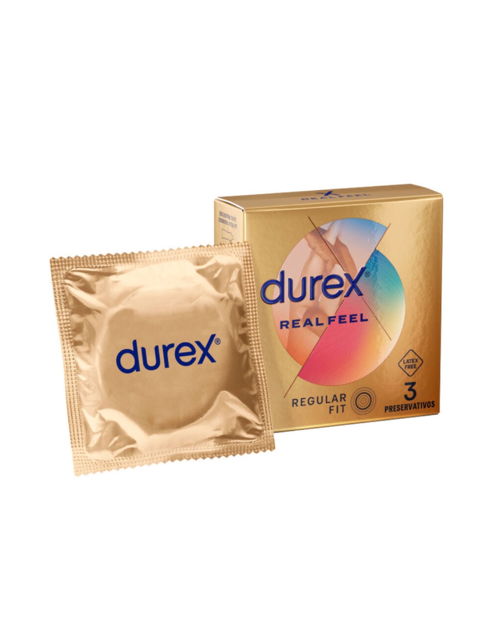 DUREX REAL FEEL PRESERVATIVOS 3 UDS