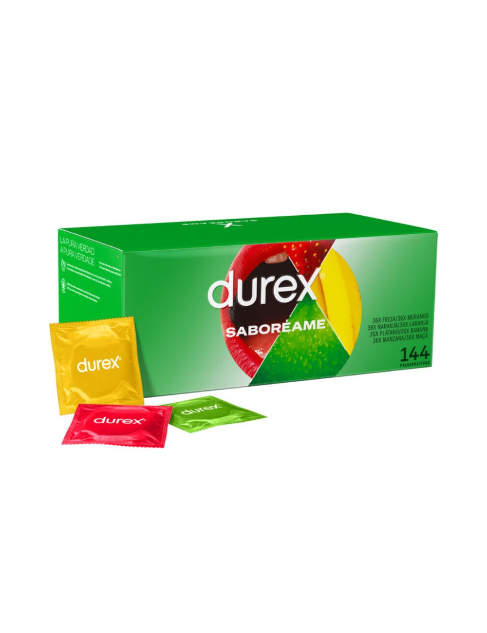 DUREX PLEASURE FRUITS 144 UNIDADES DUREX PLEASURE FRUITS 144 UNIDADES