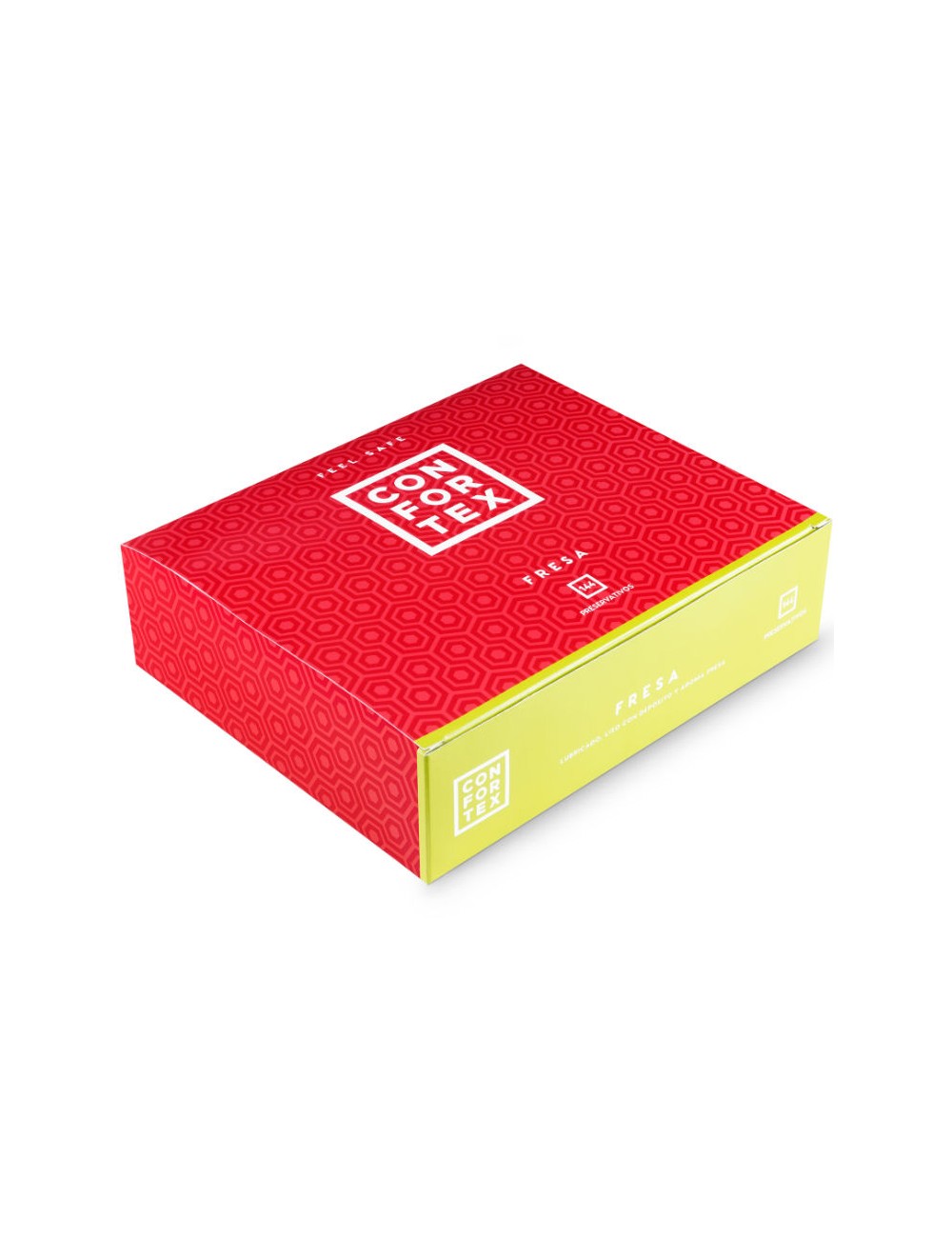 CONFORTEX PRESERVATIVOS FRESA CAJA 144 UDS CONFORTEX PRESERVATIVOS FRESA CAJA 144 UDS