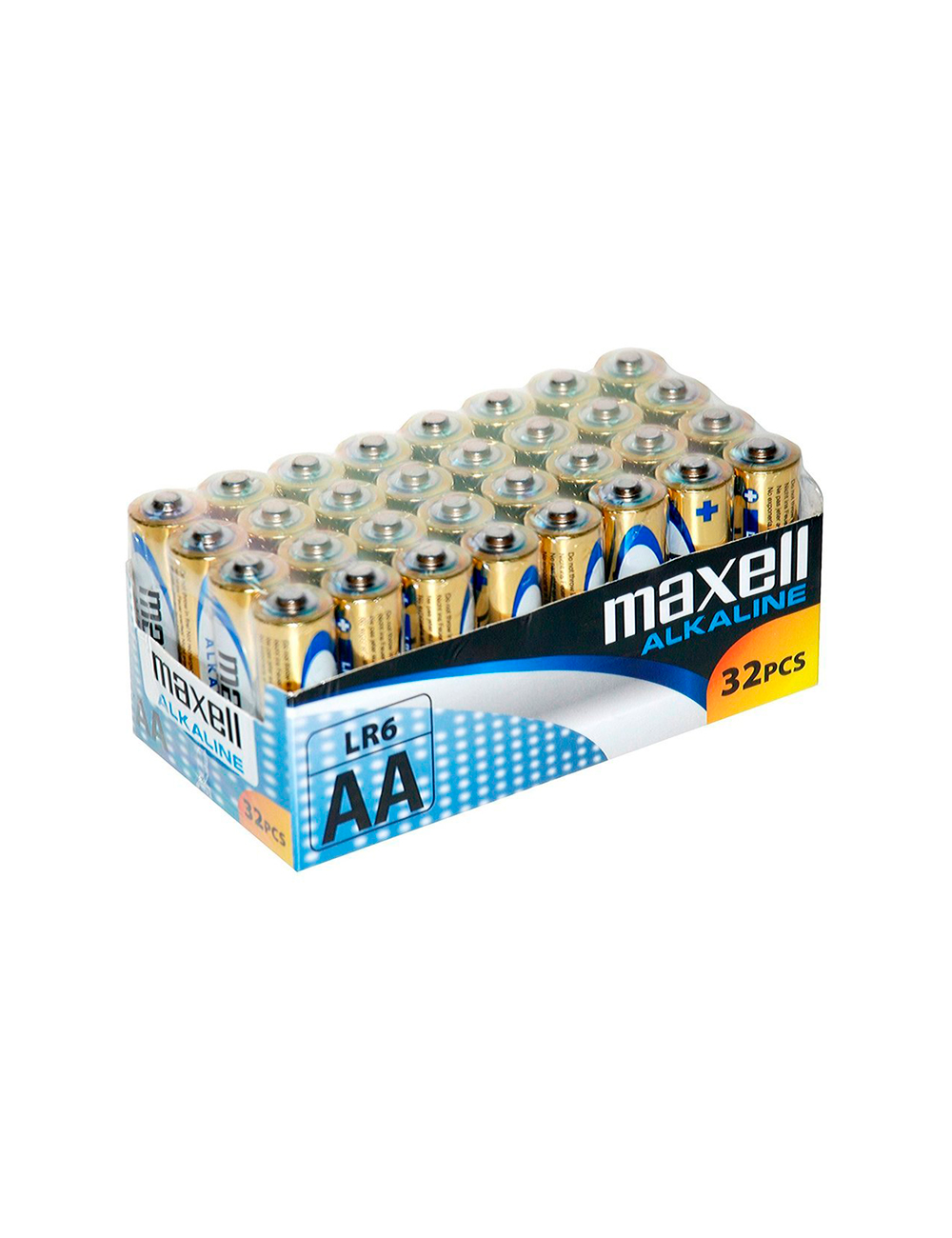 MAXELL PILA ALCALINA AA LR6 PACK*32 PILAS MAXELL PILA ALCALINA AA LR6 PACK*32 PILAS