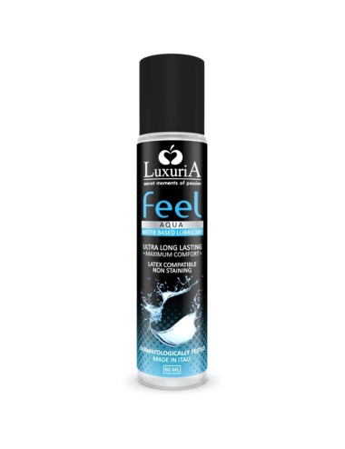 LUXURIA FEEL LUBRICANTE BASE AGUA AQUA 60 ML