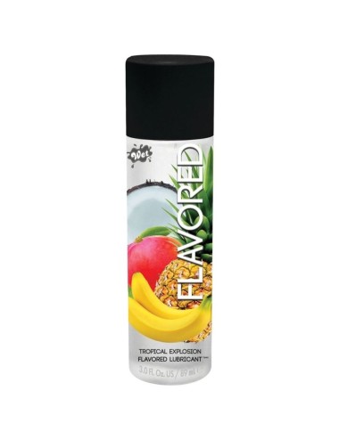 WET FLAVORED LUBRICANTE EXPLOSION TROPICAL 89 ML