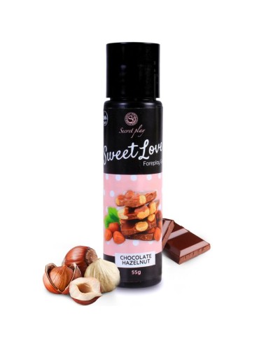 SECRETPLAY GEL SWEET LOVE CHOCOLATE CON AVELLANAS 60 ML