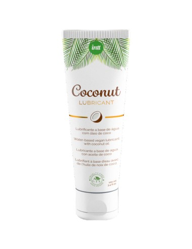 INTT - LUBRICANTE VEGANO A BASE DE AGUA CON SABOR INTENSO A COCO