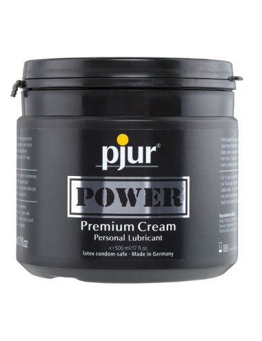 PJUR POWER PREMIUM CREAM PERSONAL LUBRICANT 500 ML