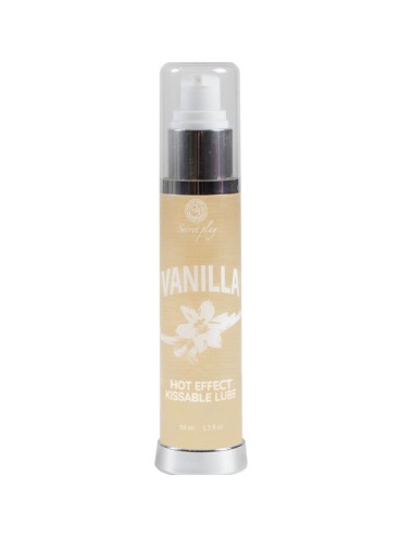 SECRETPLAY LUBRICANTE 2-1 EFECTO CALOR VAINILLA 50ML