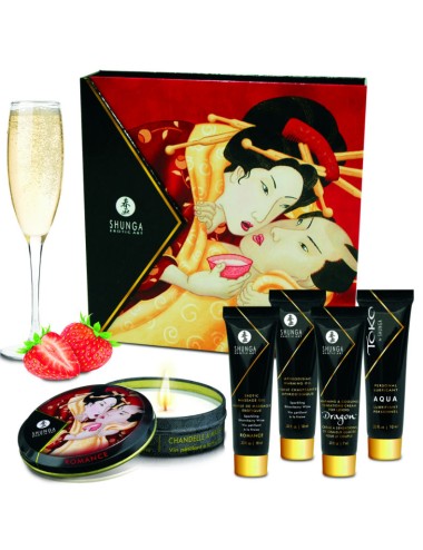 KIT SECRET GEISHA FRESAS Y CAVA