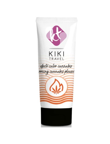 KIKÍ TRAVEL GEL DESLIZANTE SABOR A CANNABIS EFECTO CALOR INTENSO 50ML