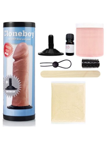 CLONEBOY DILDO & SUCTION CAP ROSA