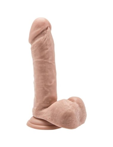 GET REAL - DILDO 18 CM CON TESTICULOS NATURAL