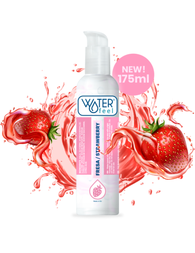 WATERFEEL LUBRICANTE BASE AGUA FRESA 175 ML - ES EN IT NL FR DE