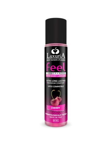 LUXURIA FEEL LUBRICANTE BASE AGUA CEREZA 60 ML