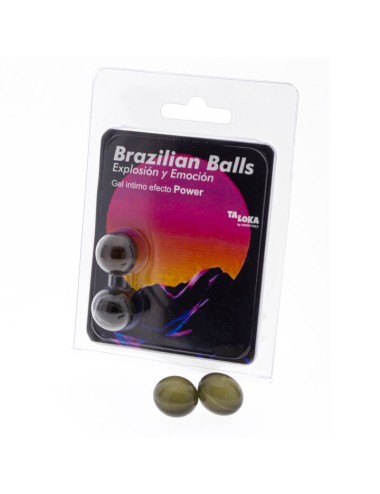 TALOKA - BRAZILIAN BALLS GEL EXCITANTE EFECTO POWER 2 BOLAS