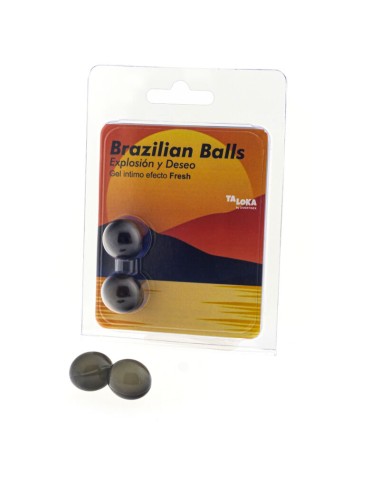 TALOKA - BRAZILIAN BALLS GEL EXCITANTE EFECTO FRESCOR 2 BOLAS