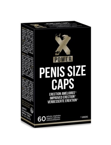 XPOWER PENIS SIZE CAPS MEJORA DE LA ERECCIÓN 60 CAP