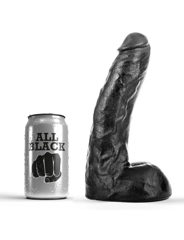 ALL BLACK DONG 22CM