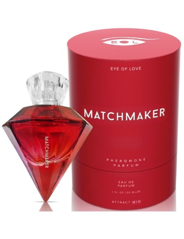 EYE OF LOVE - MATCHMAKER RED DIAMOND  PERFUME FEROMONAS PARA ELLA 30ML