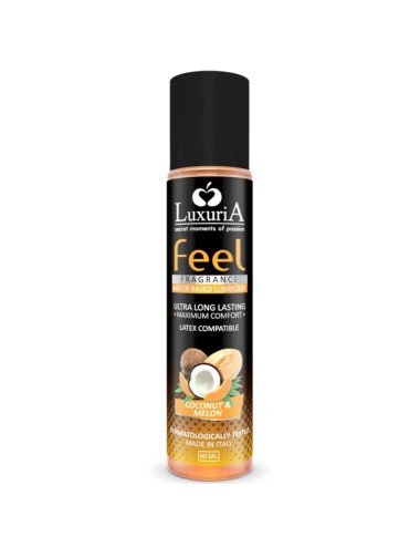 LUXURIA FEEL LUBRICANTE BASE AGUA COCO Y MELON 60 ML