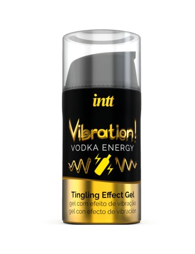 INTT - POTENTE ESTIMULANTE  ÍNTIMO GEL VIBRADOR LIQUIDO VODKA 15ML