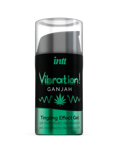INTT - POTENTE ESTIMULANTE  ÍNTIMO GEL VIBRADOR LIQUIDO CANNABIS 15ML